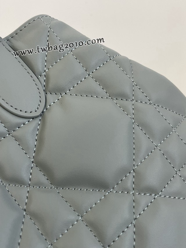 Dior专柜新款迪奥高仿原单中号岩石灰Toujours系列大菱格休闲女包 djfk1437